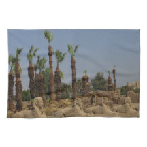 Avenue Sphinxes Tea Towel