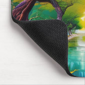 Avenue Trees najaarsbladeren Muismat (Hoek)