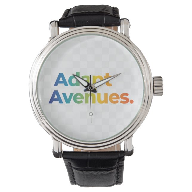 Avenues aanpassen, horloge (Voorkant)