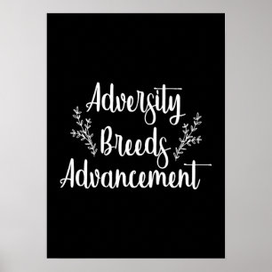 Aversity - Gym Hustle Succes Motivatie Poster