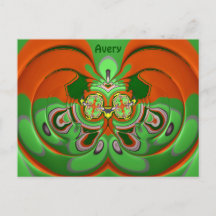 AVERY ~ 3D Design Pattern ~ Kerstkleuren~