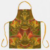 AVERY ~ CHRISTMAS ~ Red Green Gold ~ Schort (Voorkant)