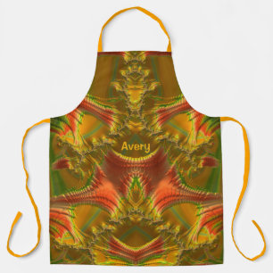 AVERY ~ CHRISTMAS ~ Red Green Gold ~ Schort