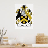 Avery Family Crest Poster (Keuken)