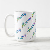 Avery Klassieke Witte Mok (Links)