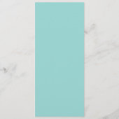 AVERY Mint Groene Trouwtafel Dank u kaarten (Achterkant)