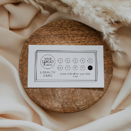 AVERY Modern Minimaal Logo Zakelijk Beloning 10 Pu Klantenkaartje
