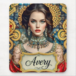 AVERY ~ Mooie vrouw ~ Mousepad Muismat