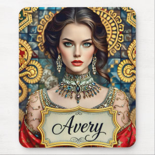 AVERY ~ Mooie vrouw ~ Mousepad Muismat