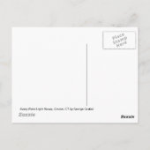 Avery Point Light Briefkaart (Achterkant)