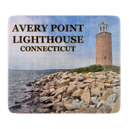 Avery Point Lighthouse, Connecticut Cutting Board Snijplank