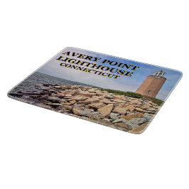 Avery Point Lighthouse, Connecticut Cutting Board Snijplank