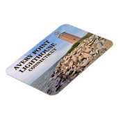 Avery Point Lighthouse, Connecticut Flex Magnet Magneet (Linkerzijde)