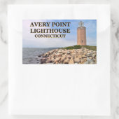 Avery Point Lighthouse, CT Passport Stickers (Tas)