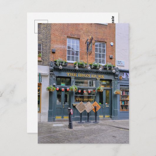 Avery Row W1, London UK Briefkaart (Voorkant / Achterkant)