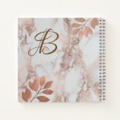 Avery Signature 1 inch Multomap Faux Roos Gold Notitieboek (Achterkant)