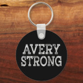 Avery strong squad family reunion last name team sleutelhanger (Voorkant)