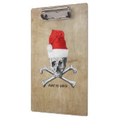Avery Ye Santa Holiday Pirate Skull #1 Klembord (Links)