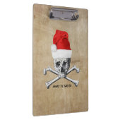 Avery Ye Santa Holiday Pirate Skull #1 Klembord (Rechts)