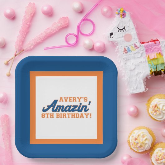 Avery's Birthday Borden Papieren Bordje (Feest)
