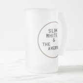 Averys frosted Beer Mok (Voorkant rechts)