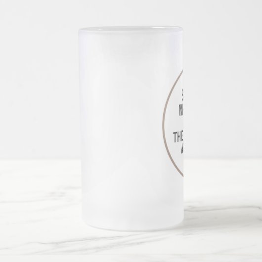 Averys frosted Beer Mok (Center)