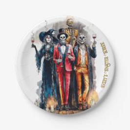 Avery's sinistere soirée Halloween-feest Papieren Bordje