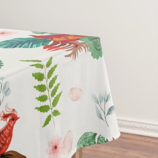 Aves exóticas tafelkleed (Voorbeeld)