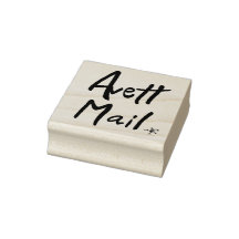 "Avett Mail" rubberen stempel, Seth-geïnspireerd