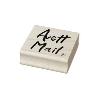 "Avett Mail" rubberen stempel, Seth-geïnspireerd Rubberstempel
