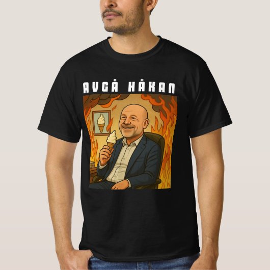 Avgå Håkan T-shirt (Voorkant)