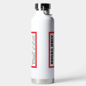 AVGAS / 100LL alleen brandstof Waterfles (Links)