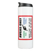 AVGAS / 100LL fuel only Thermosbeker (Geroteerd rechts)