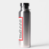 AVGAS / 100LL fuel only Waterfles (Links)