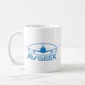AvGeek Apparel Koffiemok (Links)