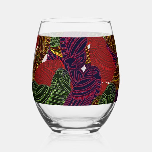 AVIAN ART DECO glas (Voorkant)
