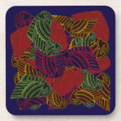 AVIAN ART DECO hoogglans onderzetter (Voorkant)