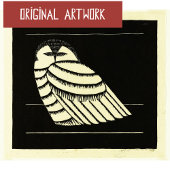 AVIAN ART DECO in GELE tegel Tegeltje