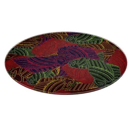 AVIAN ART DECO snijplank (Hoek)