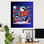 Avian Christmas Carol Poster (Thuiskantoor)