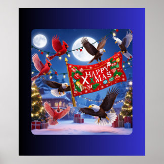 Avian Christmas Carol Poster