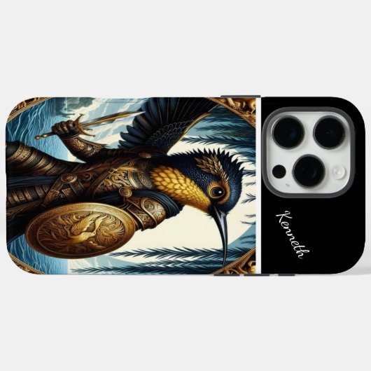 Avian Knight's Vigil Case-Mate iPhone Case (Achterkant (horizontaal))