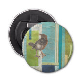 Avian Scrapbook I Button Flesopener (Voorkant)