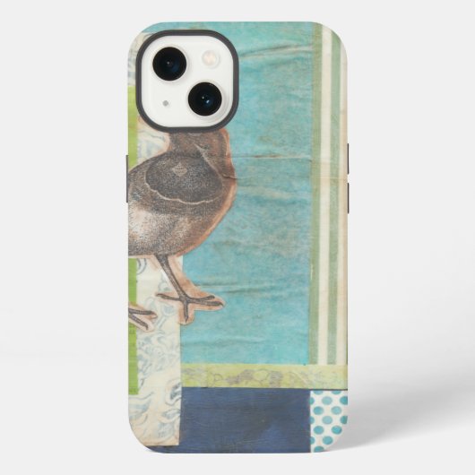 Avian Scrapbook I iPhone Hoesje (Achterkant)