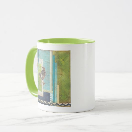 Avian Scrapbook I Mok (Voorkant links)