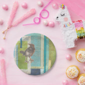 Avian Scrapbook I Papieren Bordje (Feest)