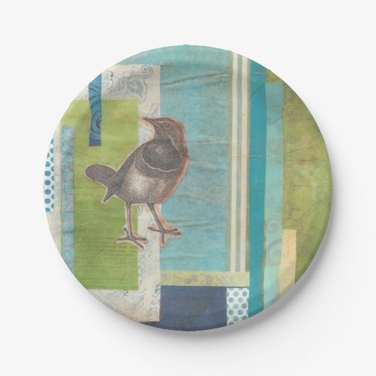 Avian Scrapbook I Papieren Bordje (Voorkant)