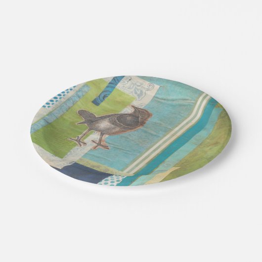 Avian Scrapbook I Papieren Bordje (Gekanteld)