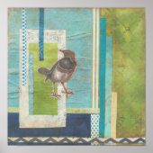 Avian Scrapbook I Poster (Voorkant)