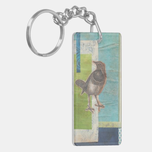Avian Scrapbook I Sleutelhanger (Voorkant Links)